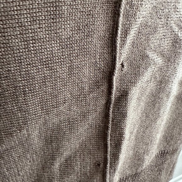 Tahari 100% Extrafine Merino Wool Cowl Neck Sweater Dress Size: Large - Picture 7 of 9